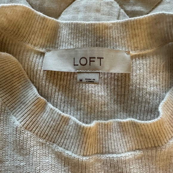 Loft striped sweater, size M - Picture 3 of 3